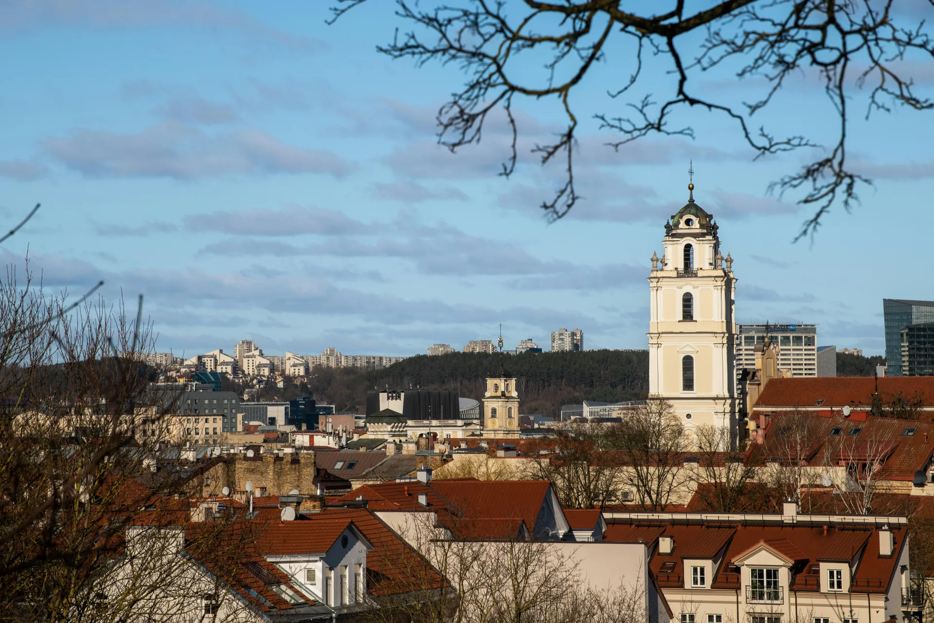 View of Vilnius, capital of Lithuania