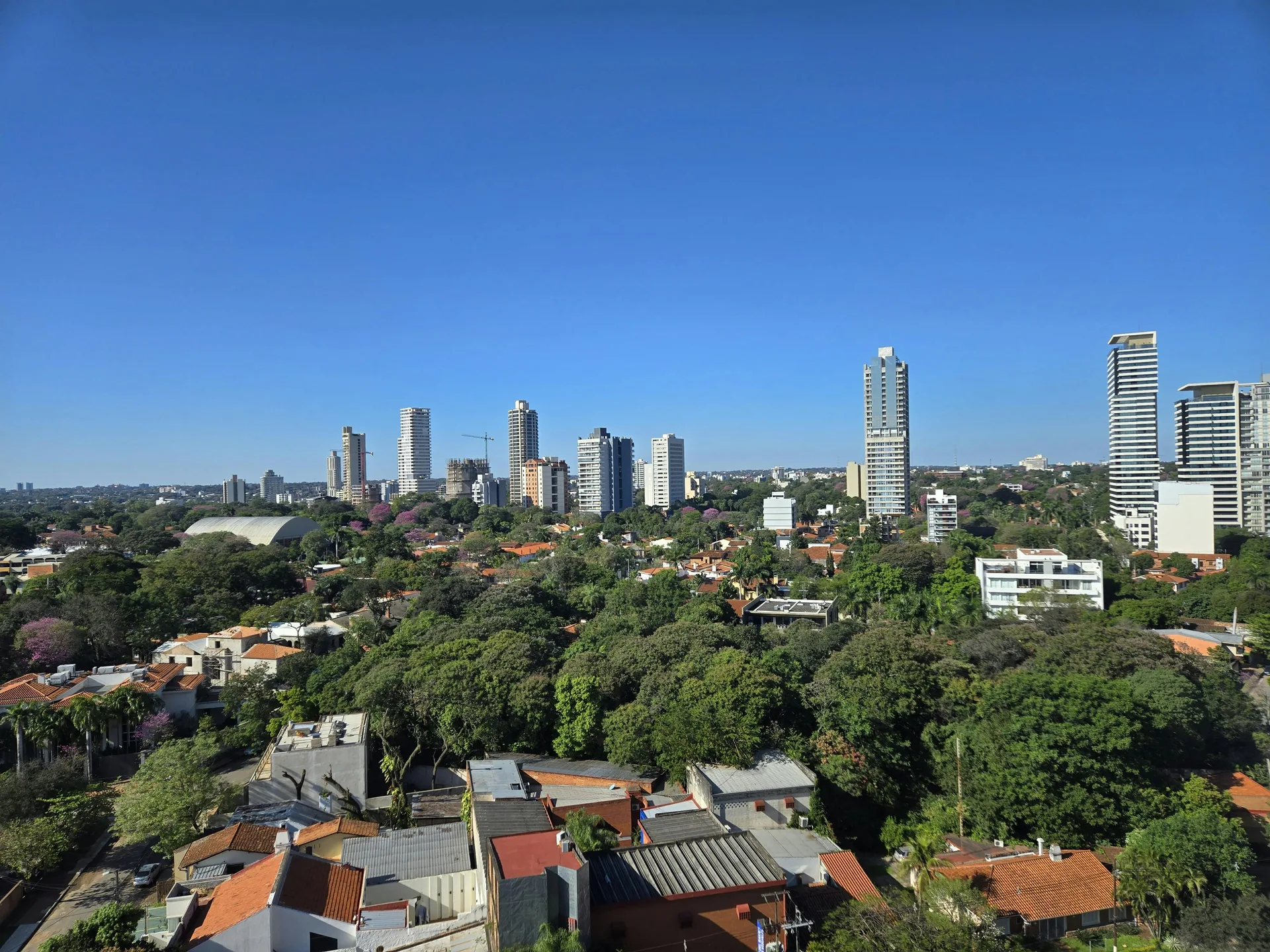 View of Asuncion, capital of Paraguay