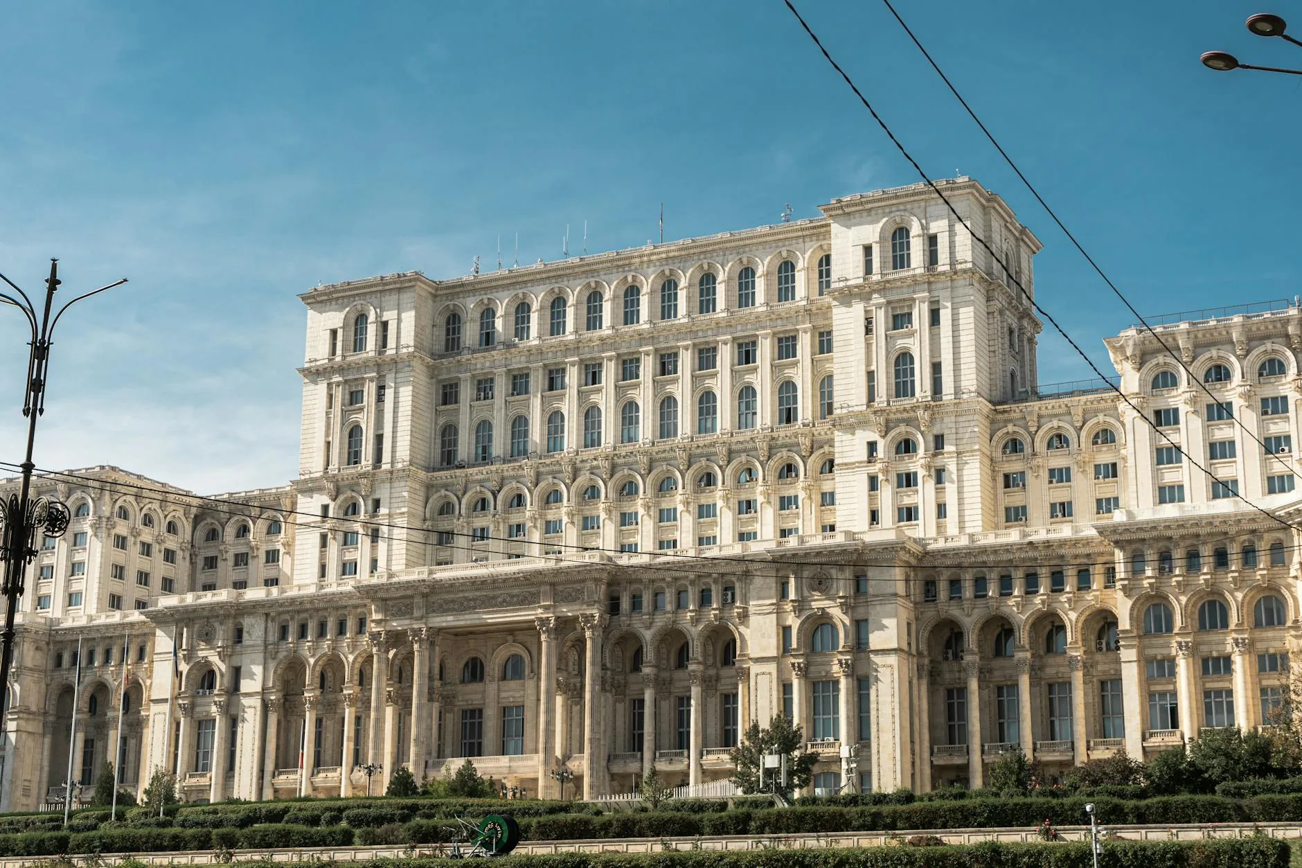 Vue de Bucarest, capitale de la Roumanie